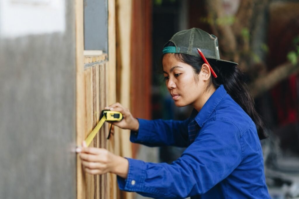 Girl Door Installation